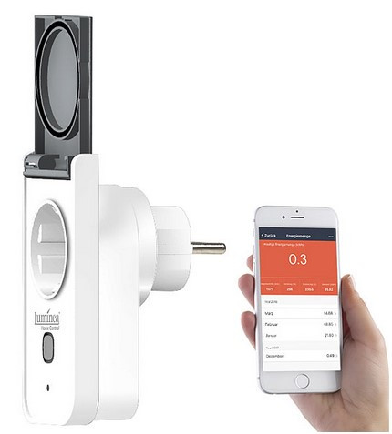 Energiemessgerät Outdoor-Schuko-Steckdose mit WLAN-Funktion